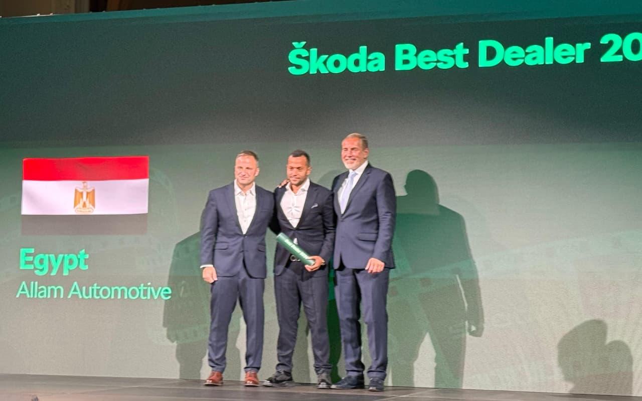 "علام أوتوموتيف" تحصد جائزة أفضل موزع لسكودا 