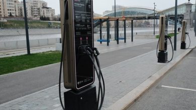 أول محطة شحن سيارات كهربائية